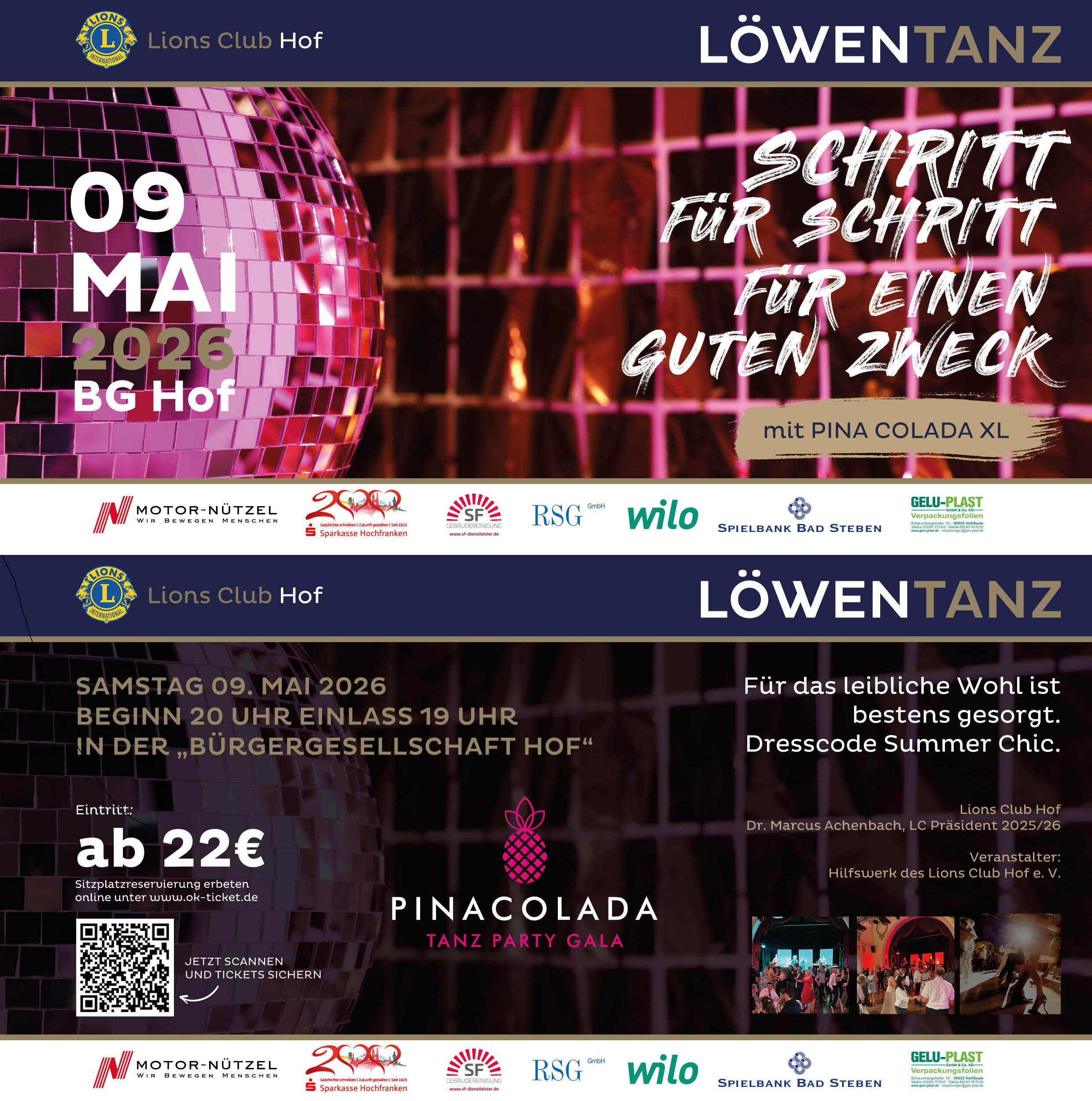 Löwentanz in der Bürgergesellschaft Hof